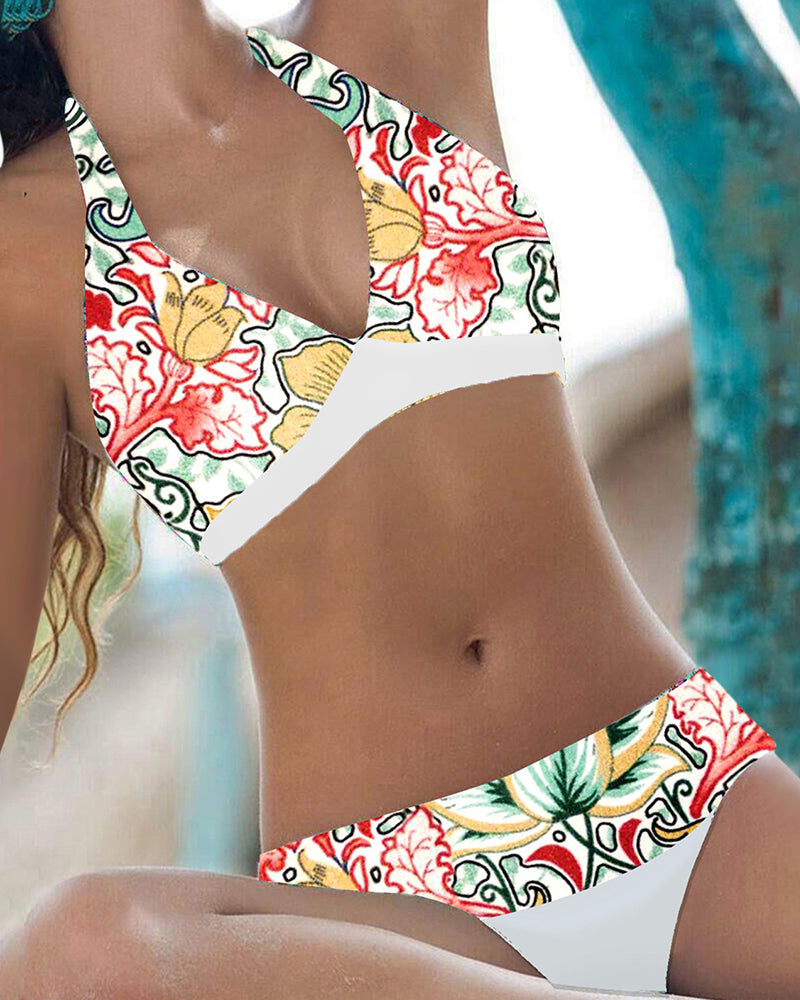 LD | Bikiniset met bloemenpatroon