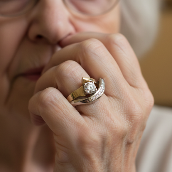 Elegante Gouden Ring voor elke gelegenheid
