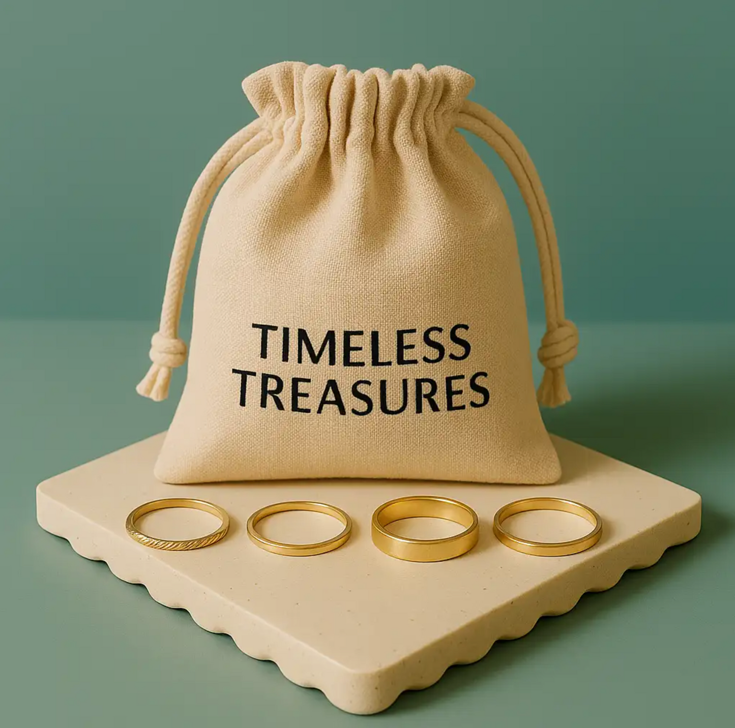 Green Crystal Ring