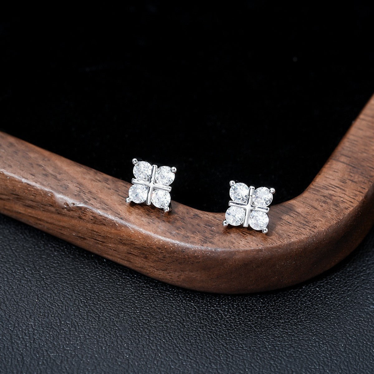 Classic Diamond Earrings