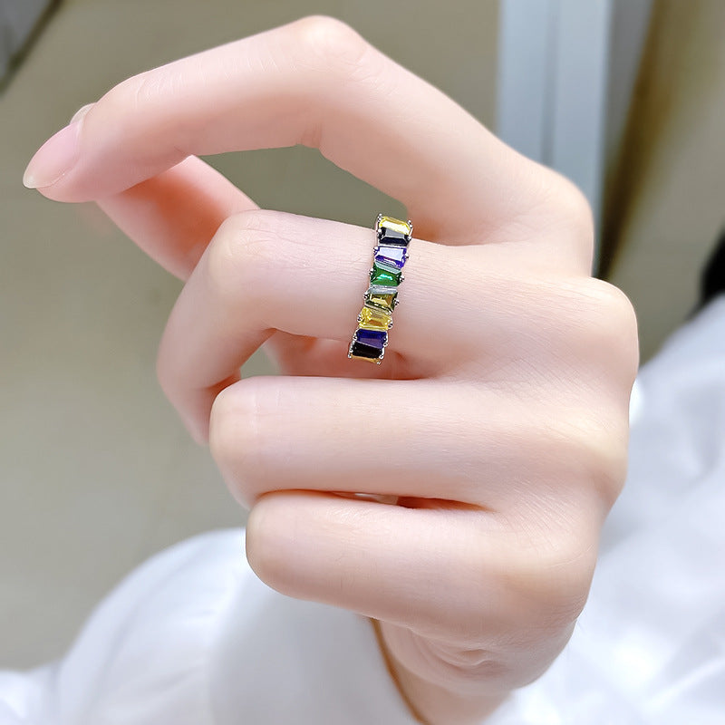Colorful Rainbow Ring