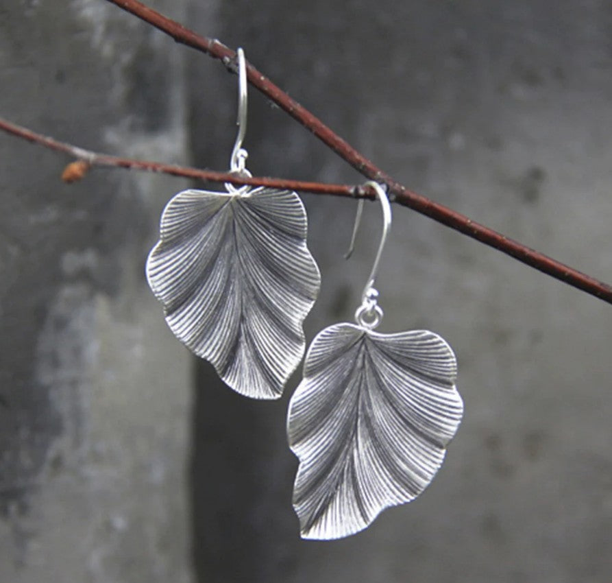 Delicate Leaf Earrings