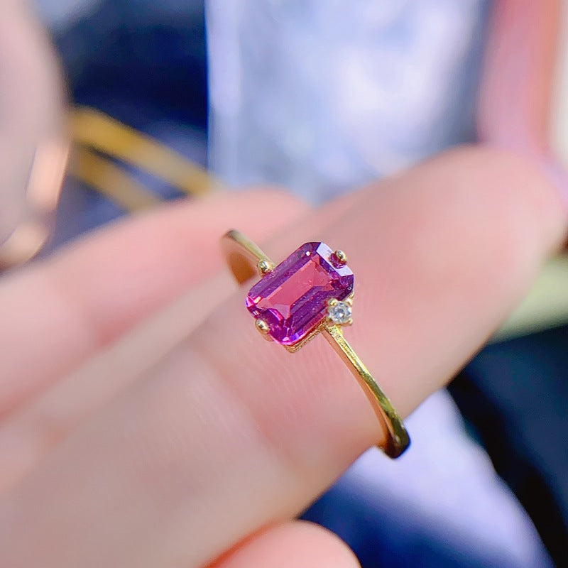 Elegant Amethyst Ring