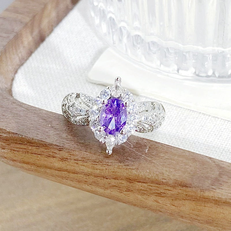 Elegant Amethyst Ring
