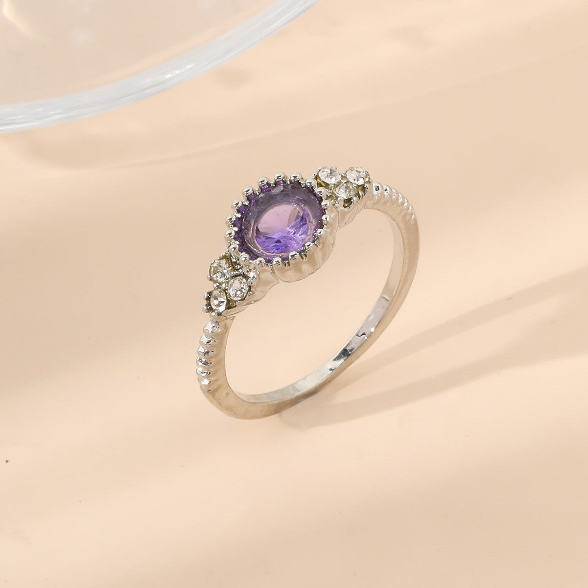Elegant Amethyst Ring