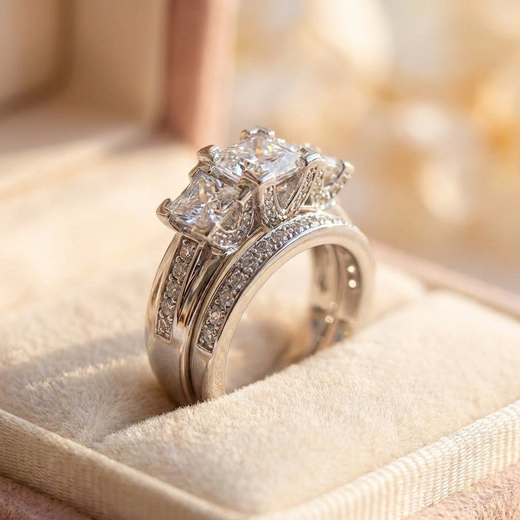 Elegant Crystal Luxury Ring