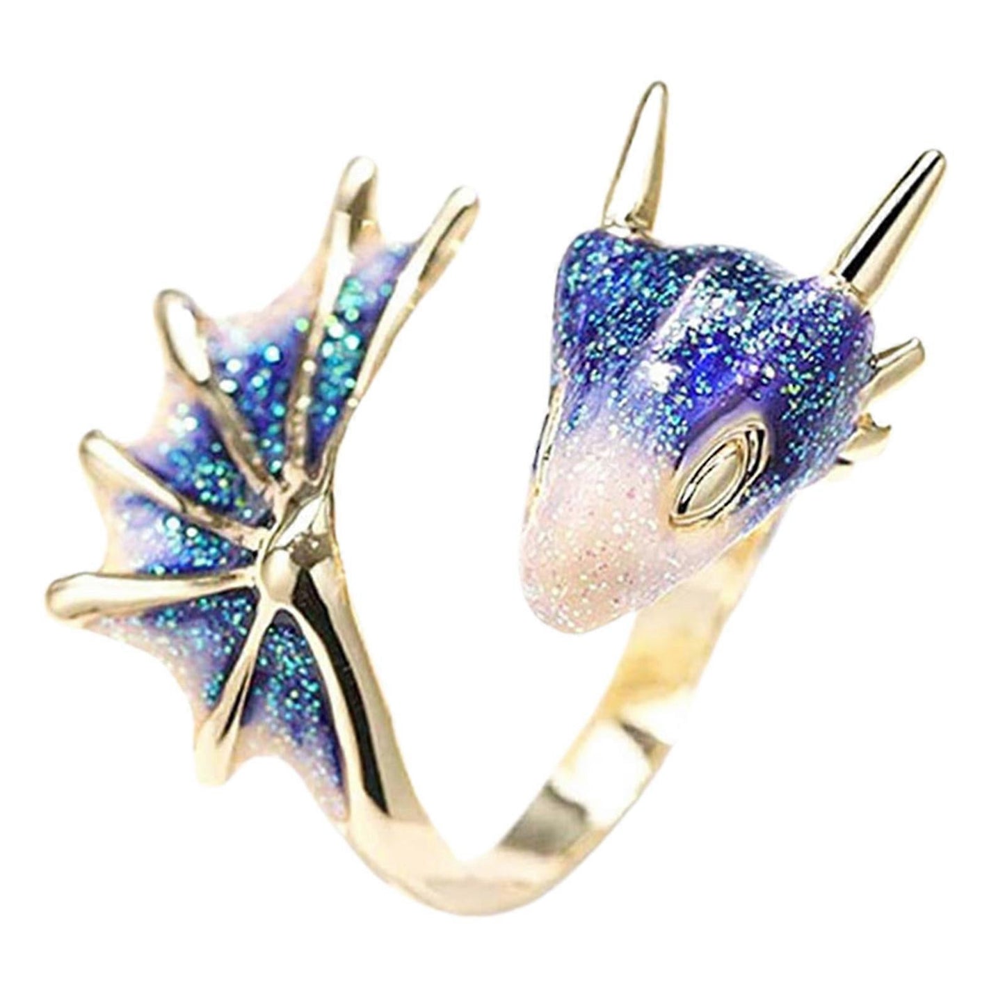 Elegant Dragon Wrap Ring