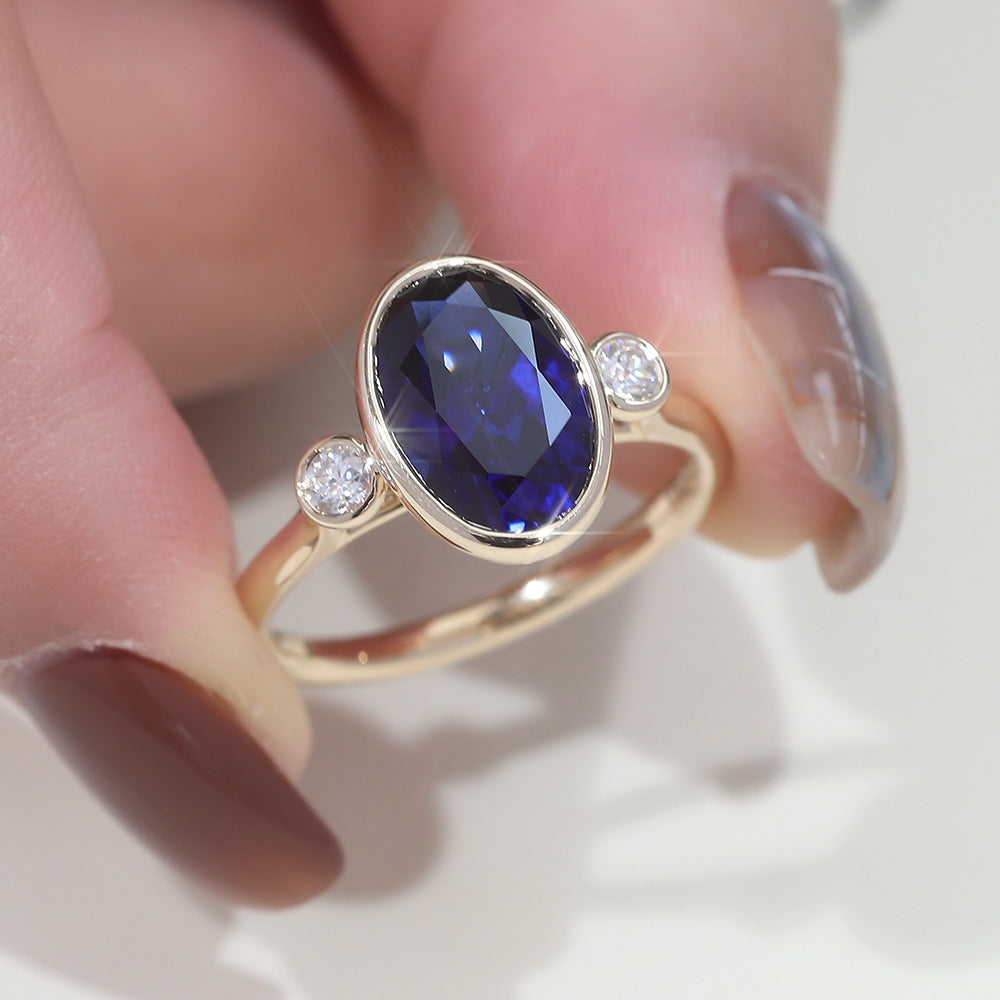 Elegant Sapphire Ring