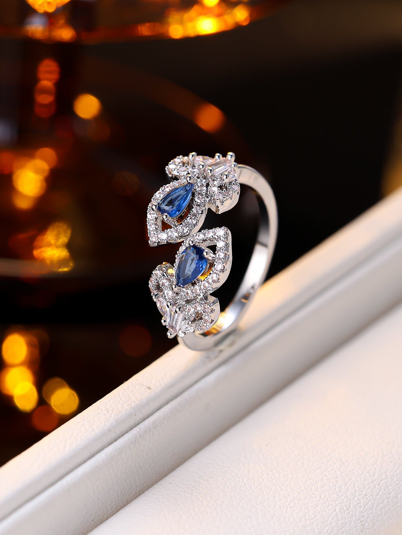 Elegant Sapphire Ring