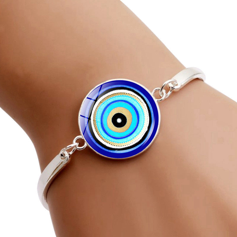 Evil Eye Silver Bracelet