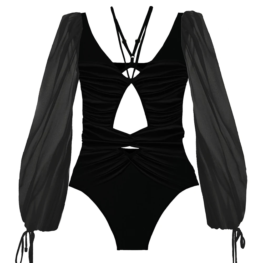 Finely Styled Bathing Suit with a Classic Vintage Look
