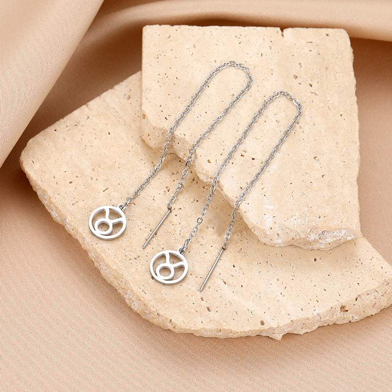 Minimalist Circle Earrings
