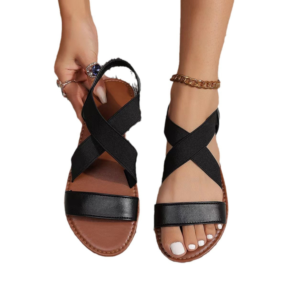 Sierlijke Orthopedische Sandalen voor Moderne Look