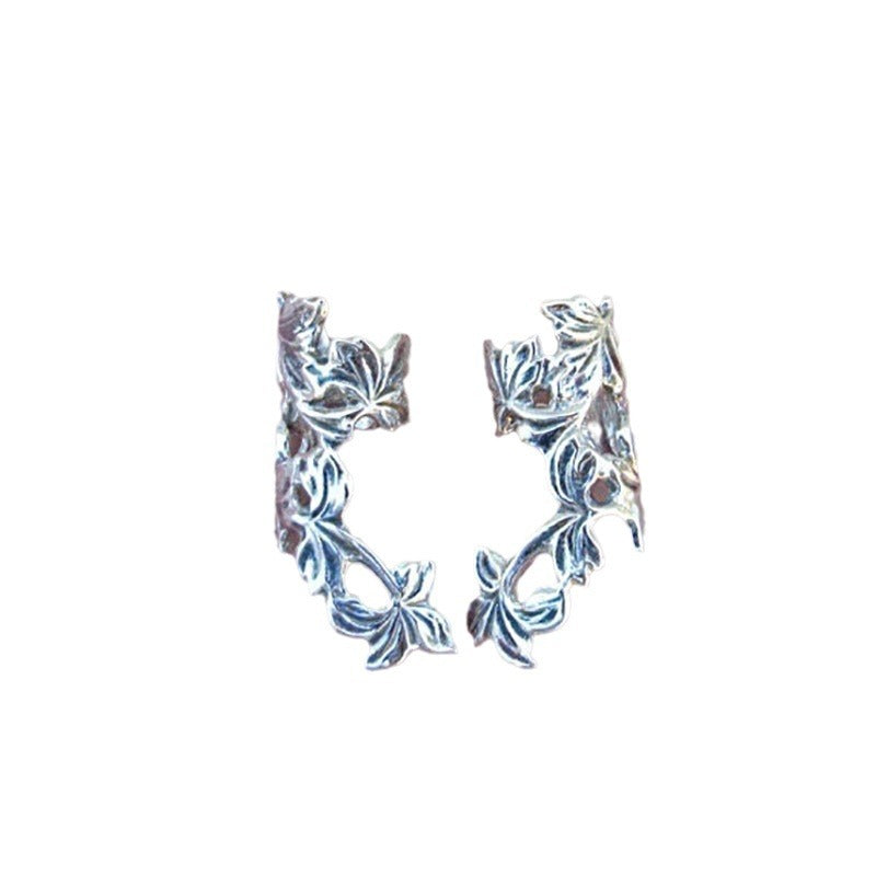 Elegant Hollow Out Floral Leaf Shape Earrings
