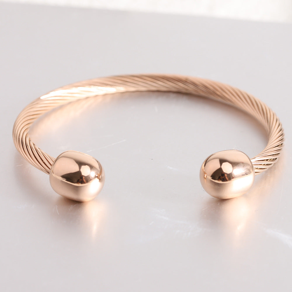 Rose Gold Cuff Bracelet