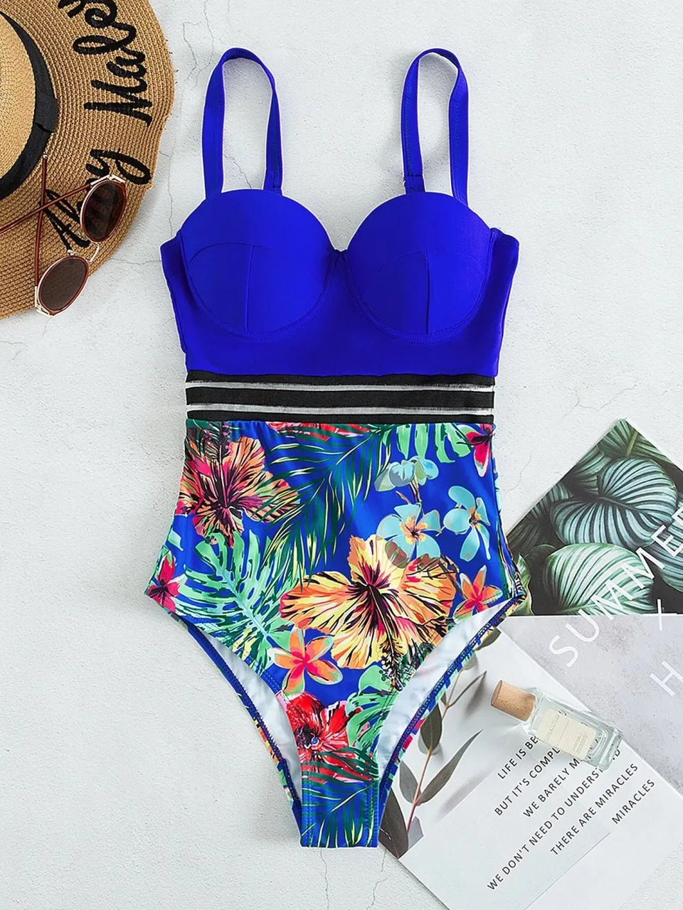 Vintage Style Monokini with a Modern Fit