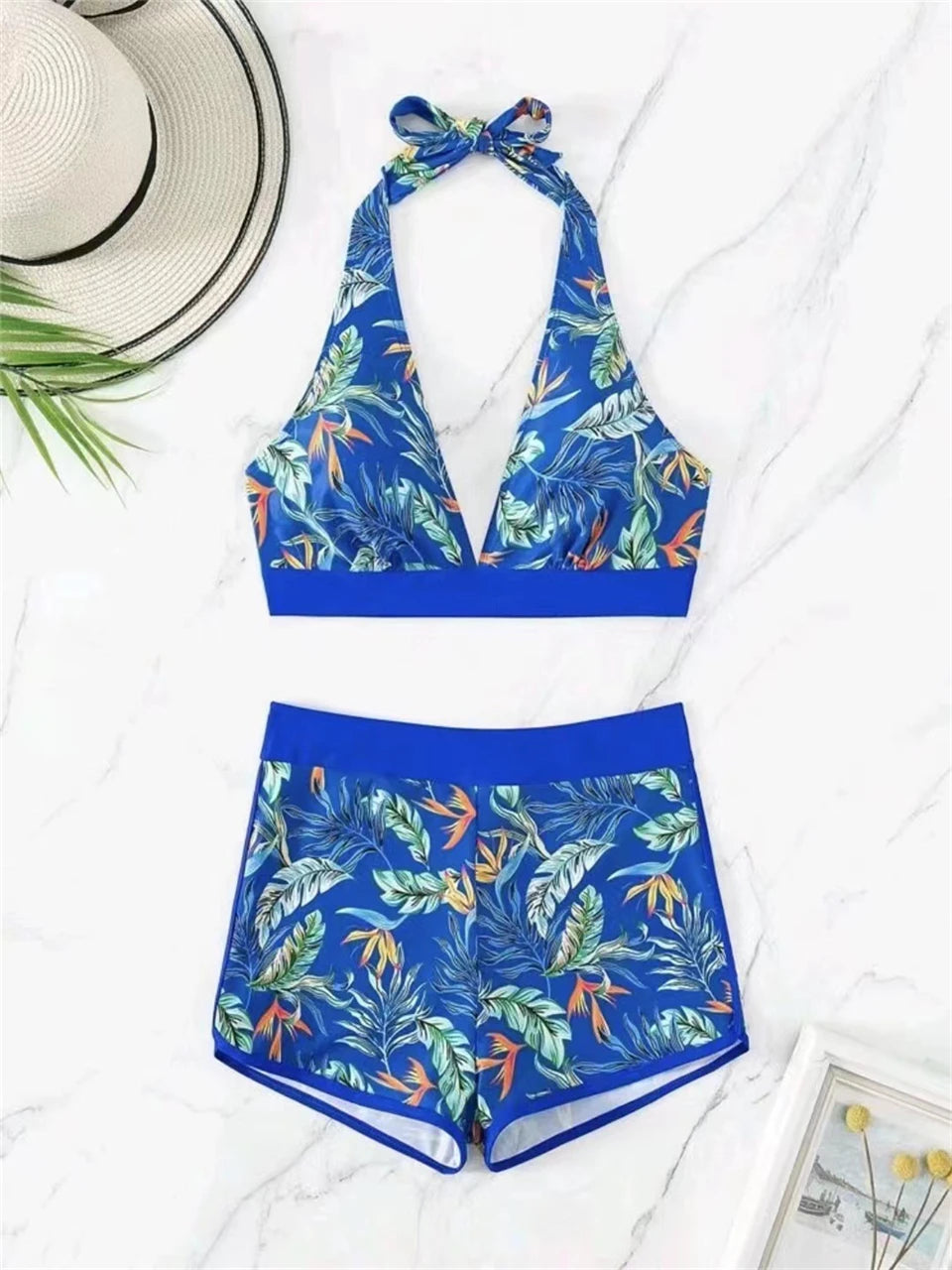 Classic Vintage Bikini with a Flattering Fit