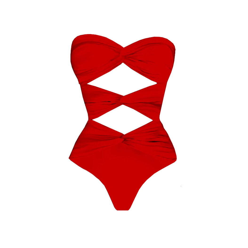 Vintage Inspired Bikini with a Contemporary Edge