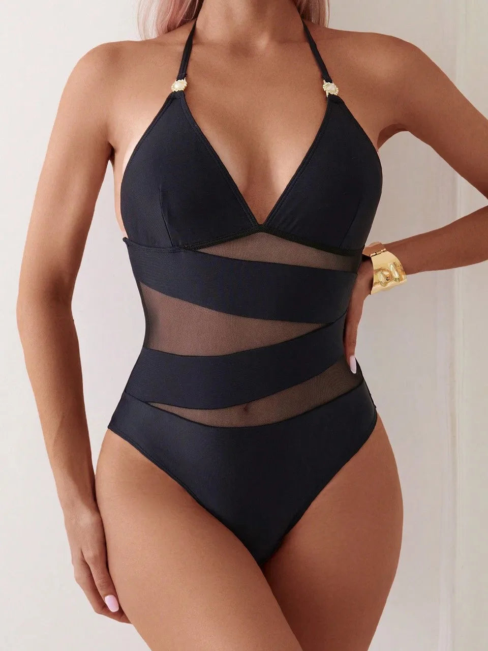 Sophisticated Swimsuit with a Clean Classic Look