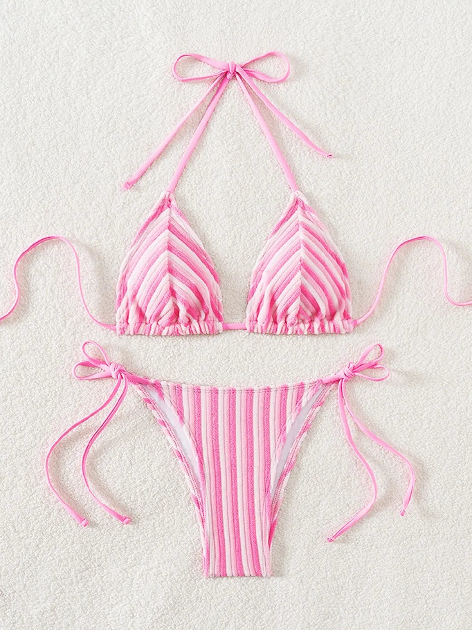 Classic Vintage Bikini with a Flattering Fit
