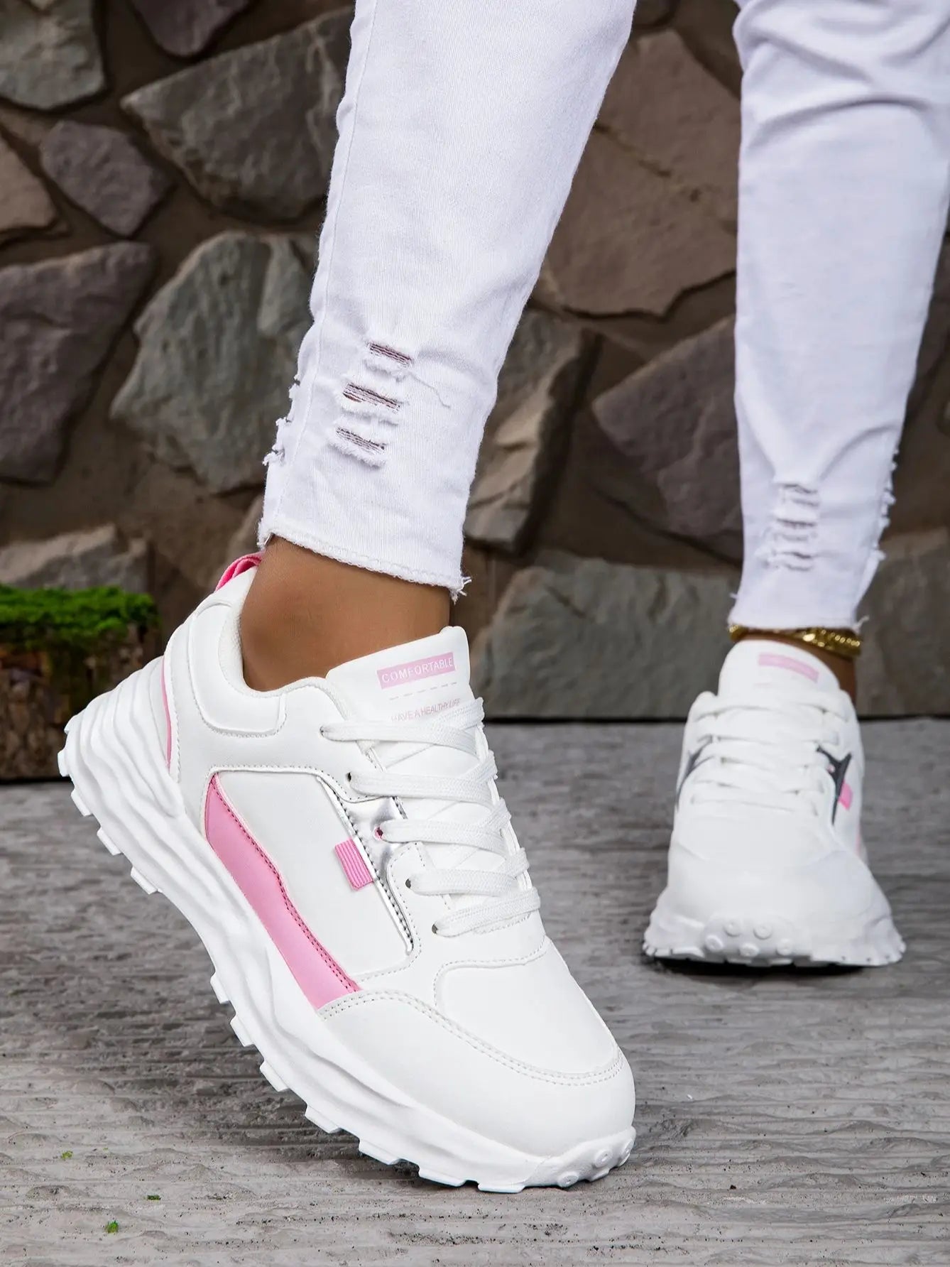 Casual en ondersteunende orthopedische Sneakers