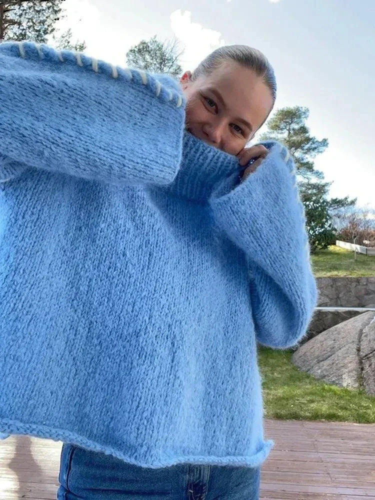 LD Gebreide oversized trui