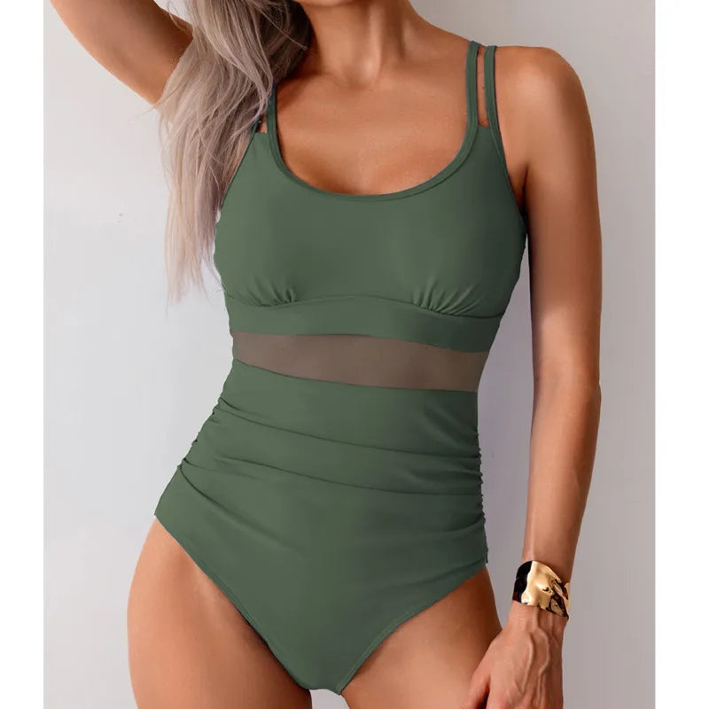 Sophisticated Bathing Suit with a Clean Classic Look