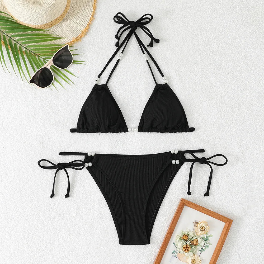 Classic Vintage Bathing Suit with a Flattering Fit