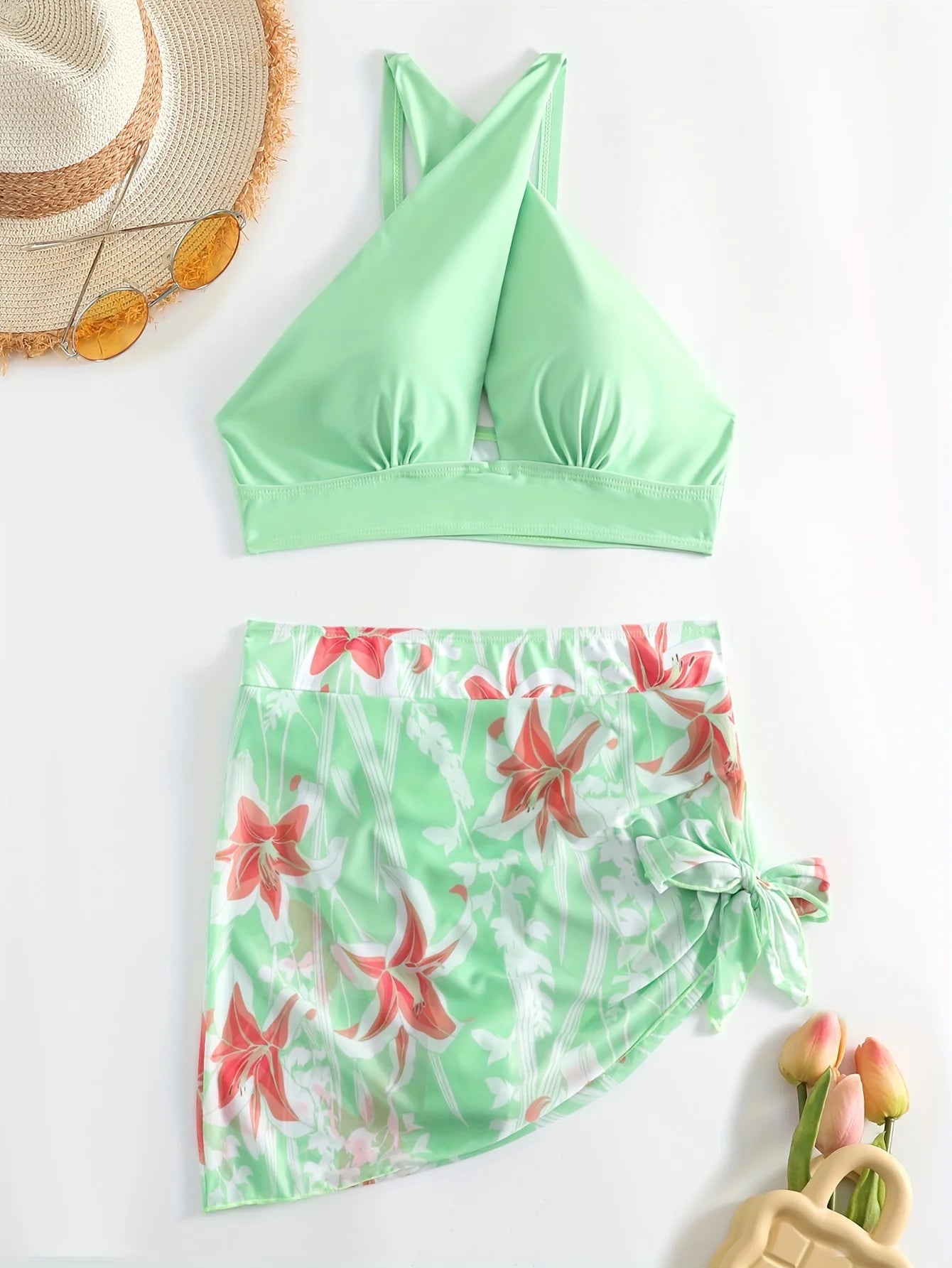 Vintage Inspired Bikini with a Contemporary Edge