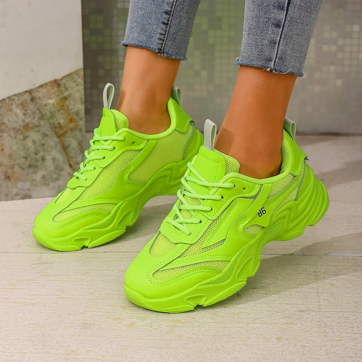 Veelzijdige en ondersteunende orthopedische Sneakers