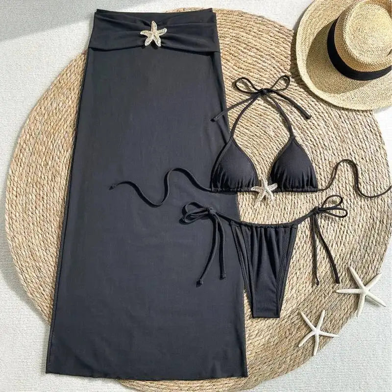 Casually Elegant Bathing Suit with a Refined Edge