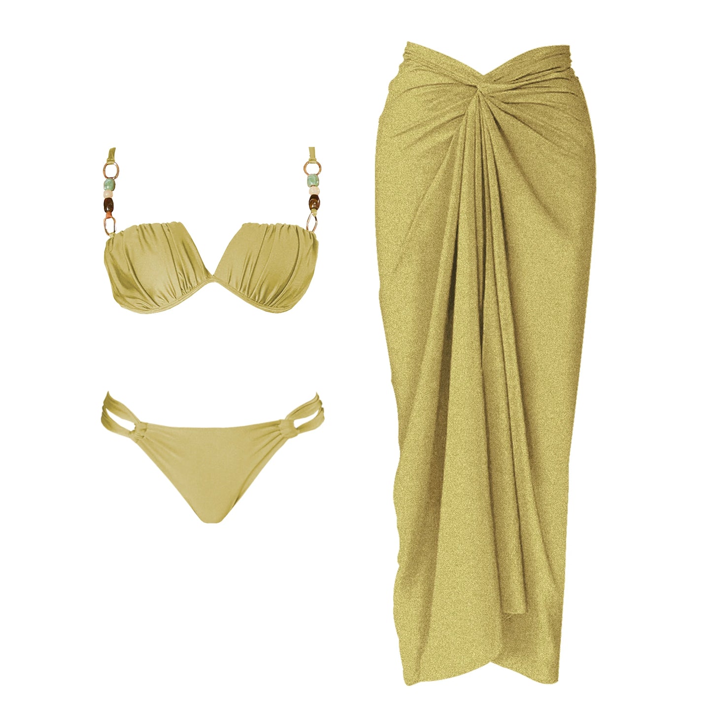 Effortlessly Elegant Bathing Suit with a Timeless Design