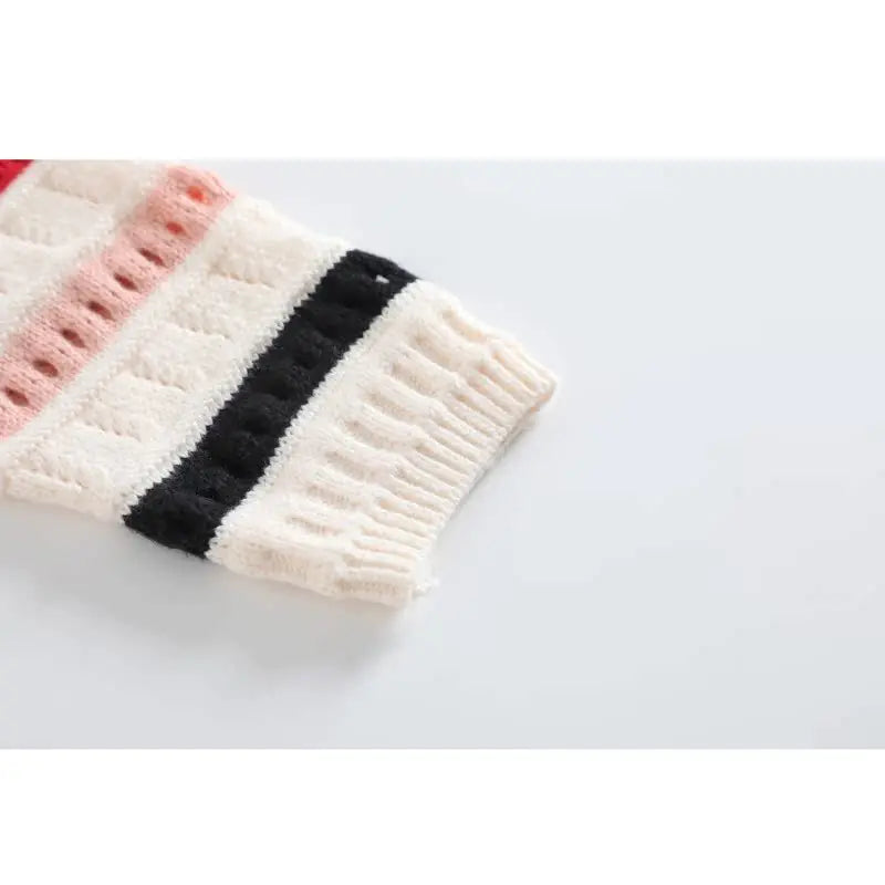 LD Gestreepte gebreide trui