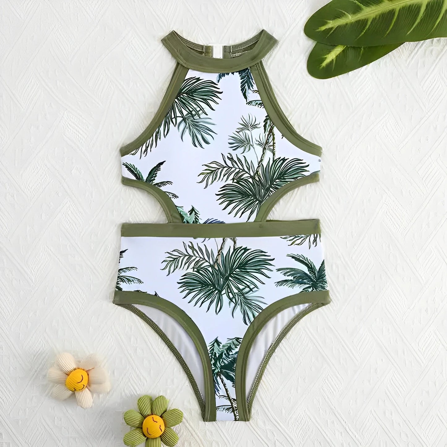 Vintage Style Monokini with a Modern Fit