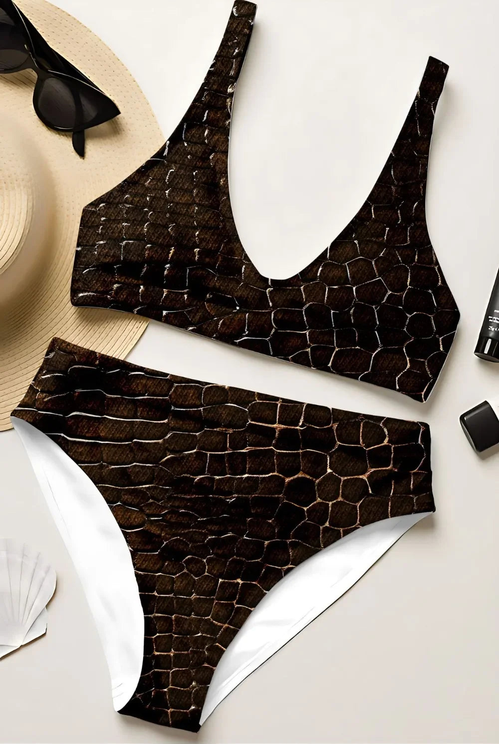 Gepolijst en speels Bikini