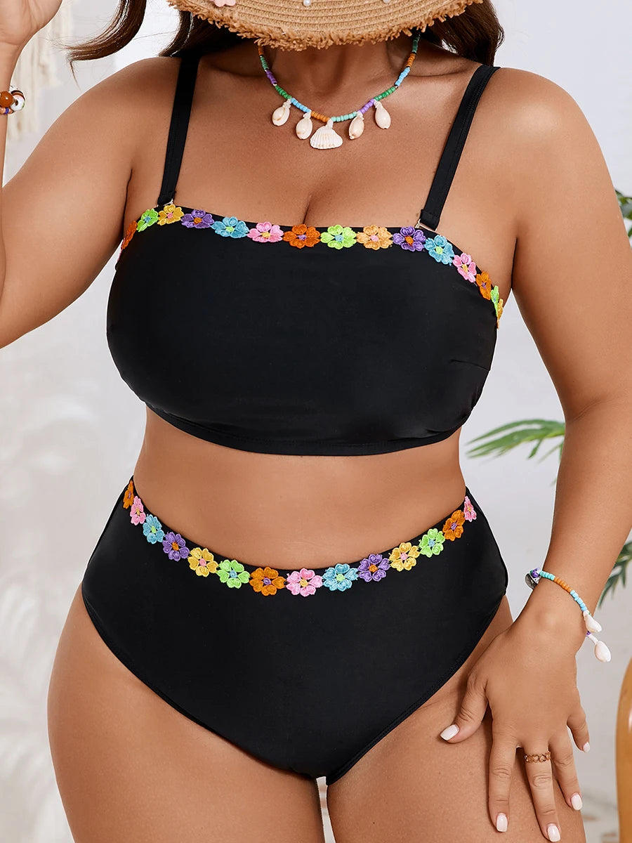 Subtly Elegant Bikini with a Refined Vintage Look