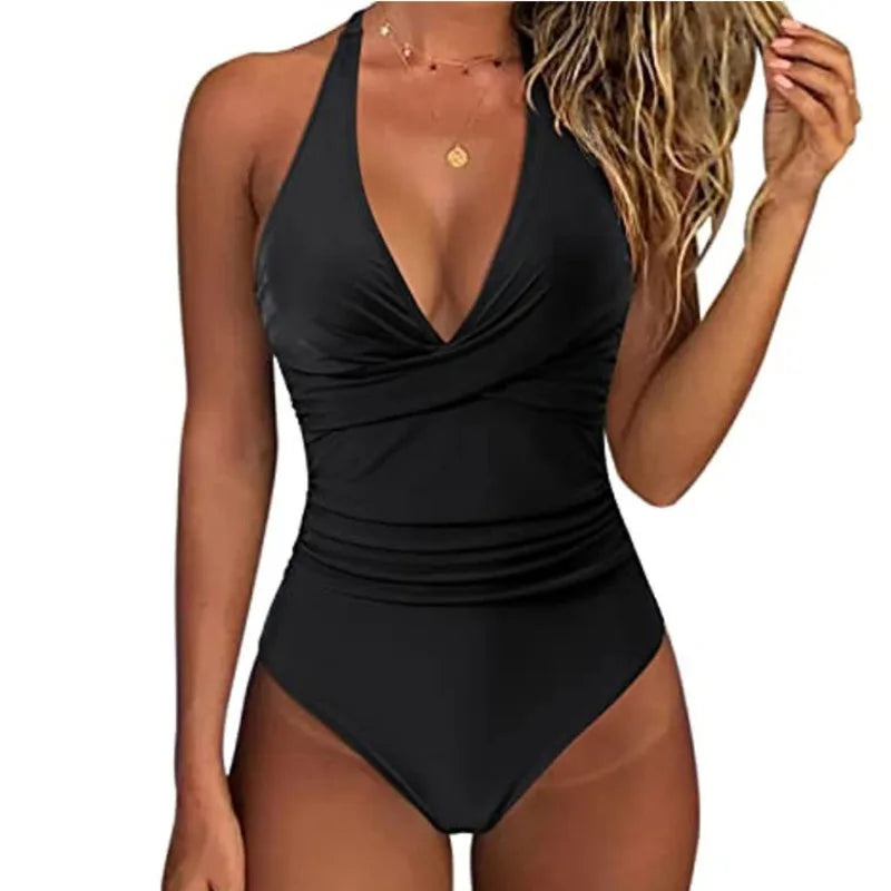 Effortlessly Elegant Bathing Suit with a Timeless Design