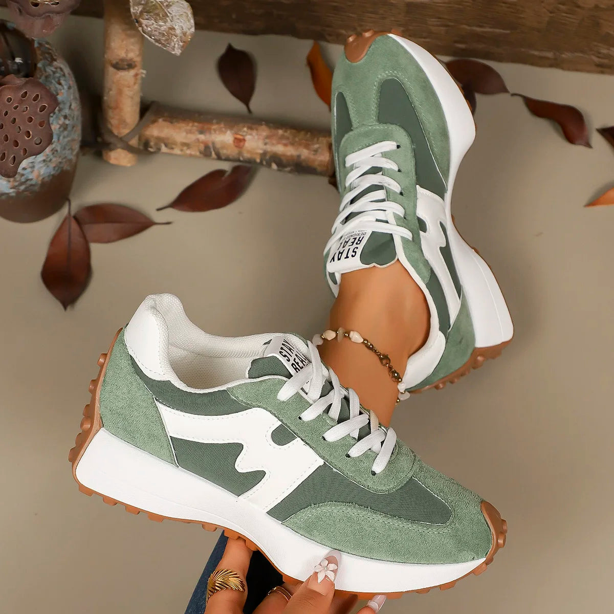 Casual en ondersteunende orthopedische Sneakers