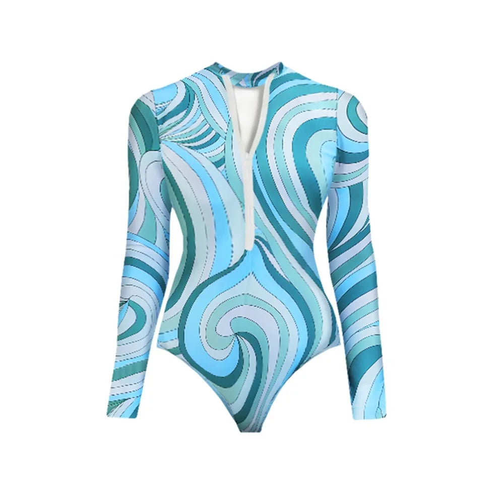 Casually Elegant Bathing Suit with a Refined Edge