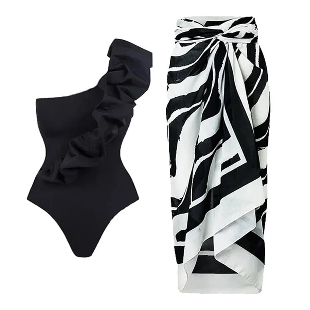 Classic Vintage Bathing Suit with a Flattering Fit