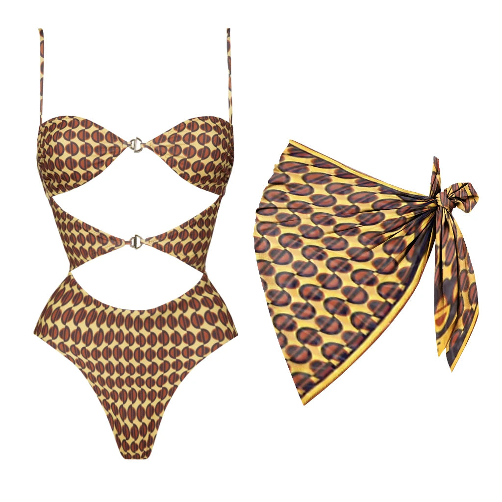 Vintage Inspired Bikini with a Contemporary Edge