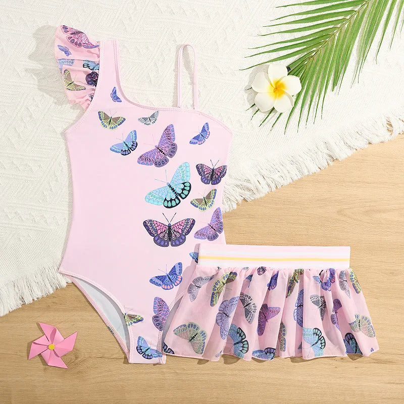 Casually Elegant Swimsuit with a Refined Edge