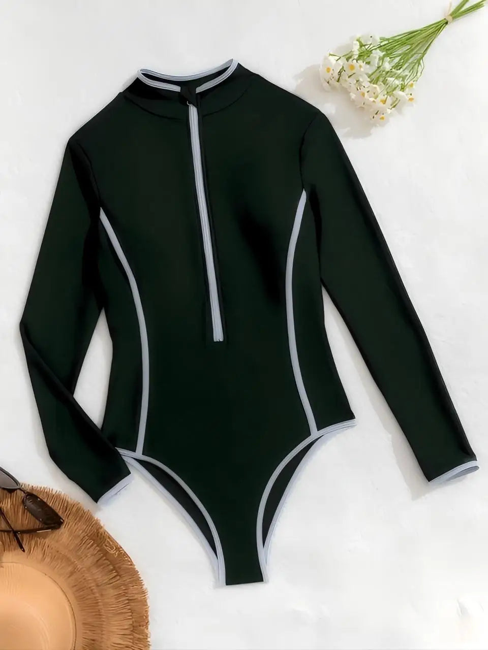 Classic Vintage Swimsuit with a Flattering Fit