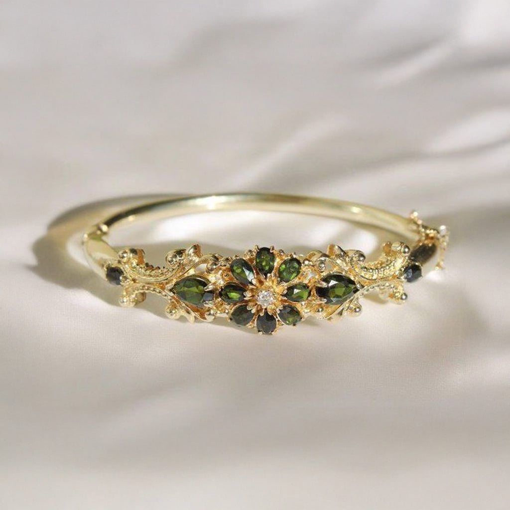 Emerald Garden Vine Ring
