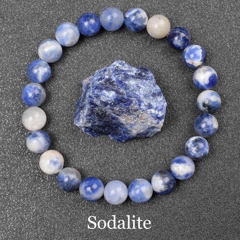 Sodalite Beaded Bracelet