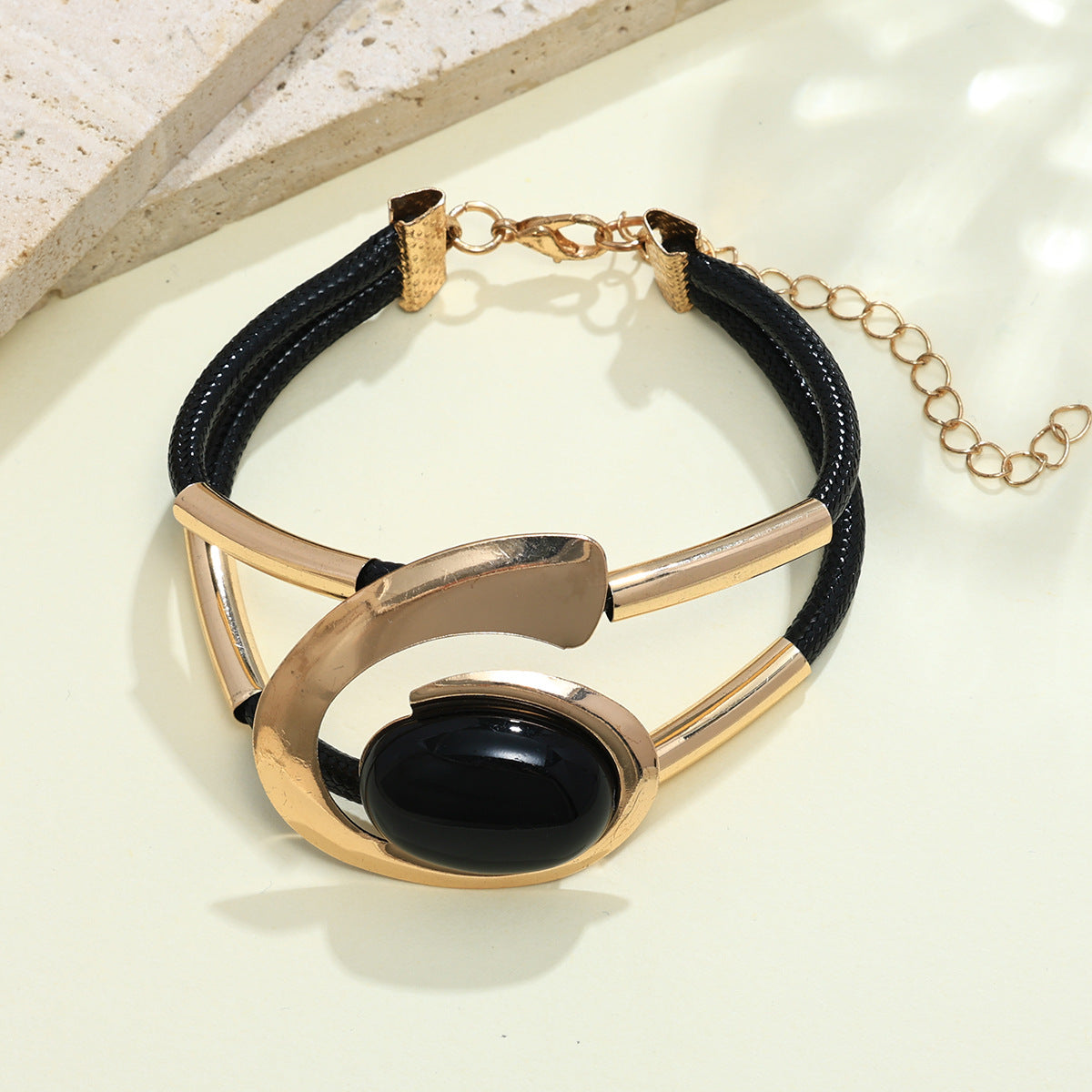 Statement Black Onyx Bracelet