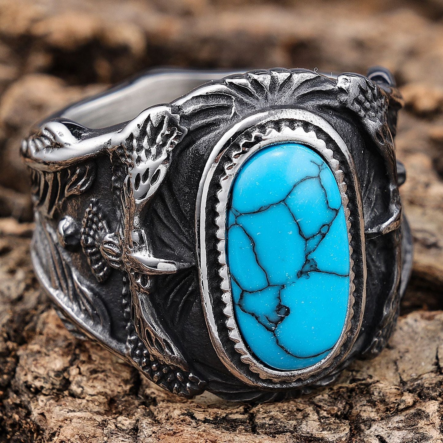 Statement Turquoise Ring