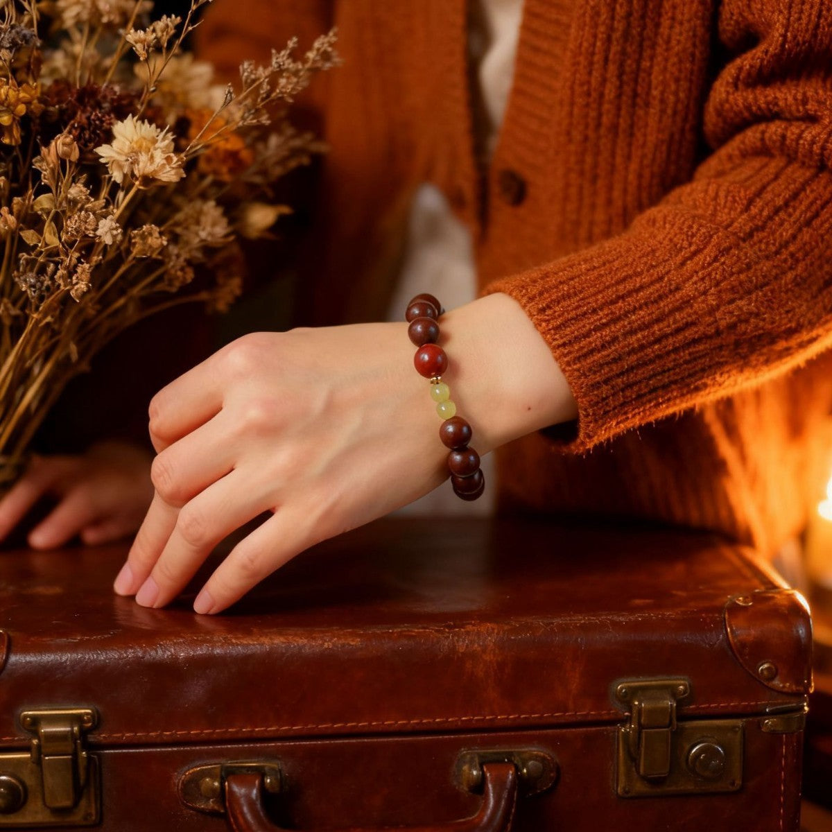 Vintage Agate Bracelet
