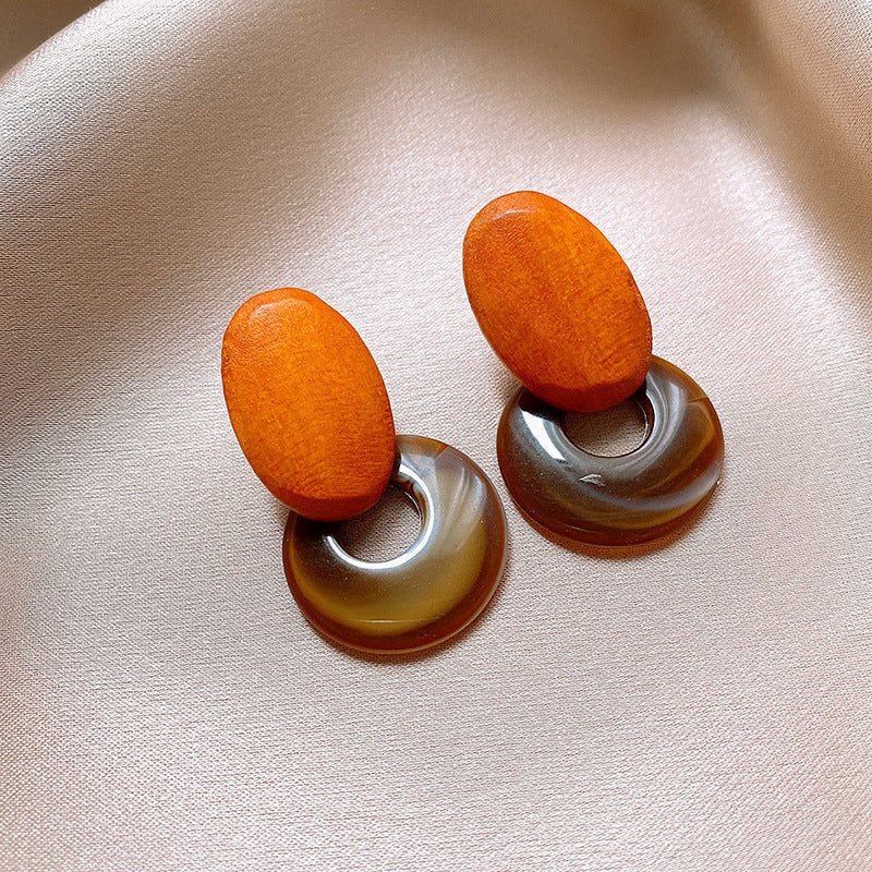 Vintage Amber Earrings