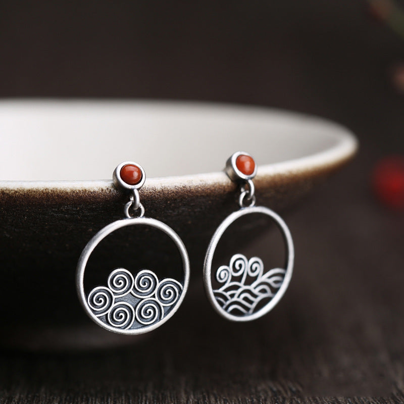 Vintage Carnelian Earrings